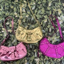Metallic Color Purses 