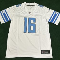 Jared Goff Detroit Lions Away Jersey 