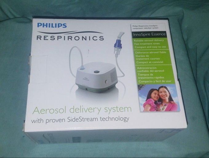 Phillip Respironics InnoSpire Essence Nebulizer New In Never Opened Box