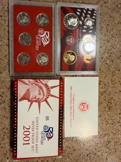 2001 United States silver proof set