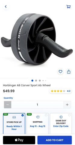 Harbinger AB Carver Sport Ab Wheel