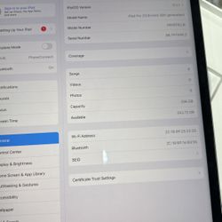 iPad Pro 12.9 6th Gen 256gb WiFi 