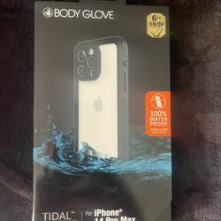iPhone 14 Pro Max body glove 100% waterproof case case 6 feet drop tested, made by Tidal $10 or free w/ another item