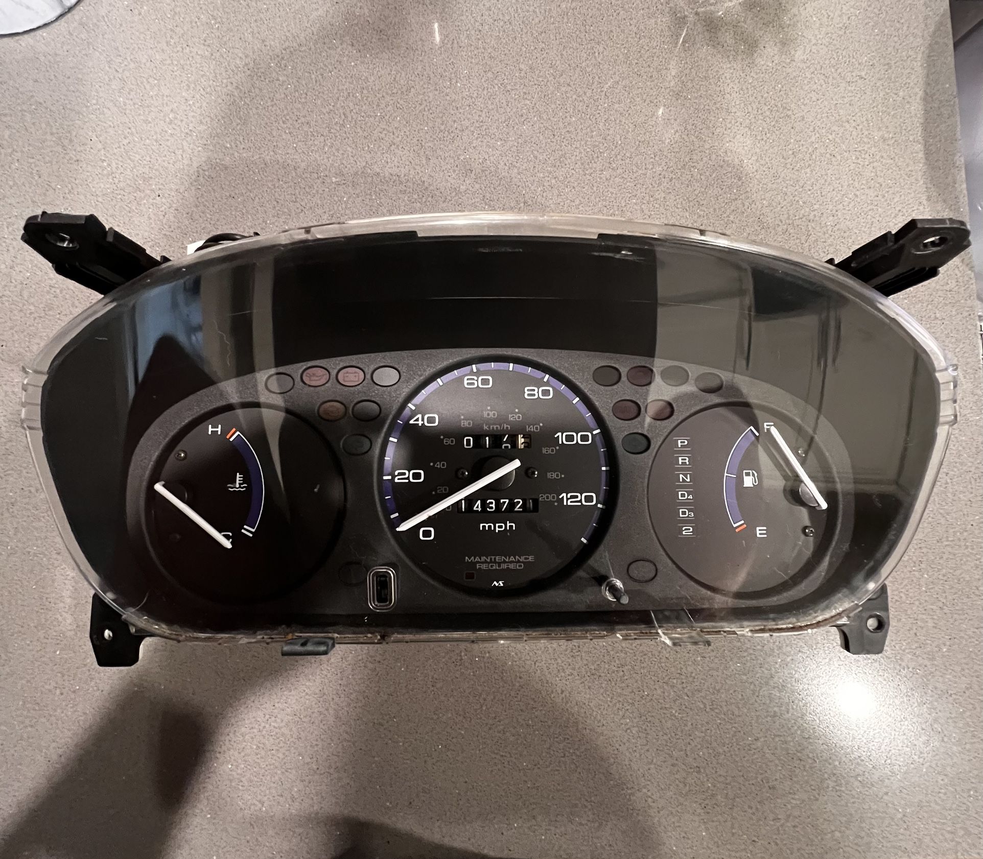 96-00 Civic Gauge Cluster (Automatic)