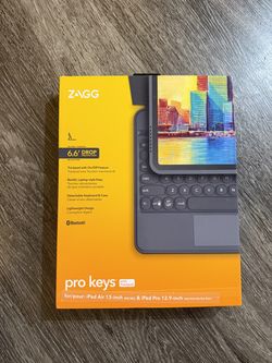 ZAGG Pro Keys with Trackpad for iPad Air 13-inch & iPad Pro 12.9-inch