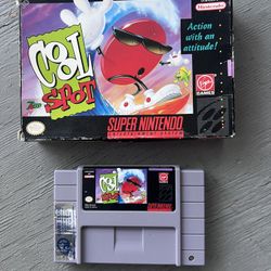 Cool Spot (Super Nintendo SNES, 1993) AUTHENTIQUE With Box