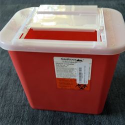 Free new sharps container