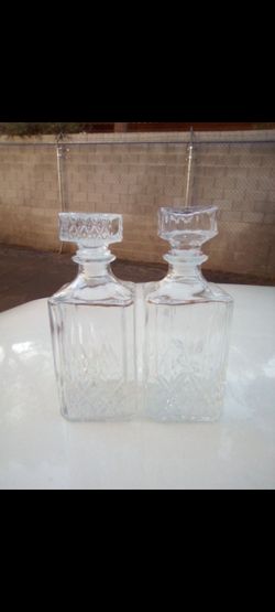refillable liquor bottles both $25 pickup 2-11 pm rainbow/Charleston cash only read description
