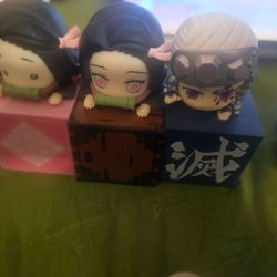 Anime Demon Slayer Box Sitting Figures