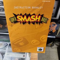 Four Manual For N64 Games Lot 