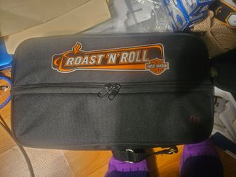 Harley-Davidson Roast 'N' Roll Thermos & Coffee Cue Travel Set