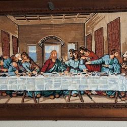 Needle Point Tapestry LAST SUPER