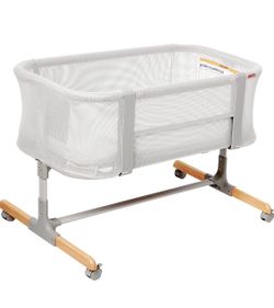 Baby Crib for New Borns Cozy Up 2-in-1 Bedside Sleeper & Bassinet