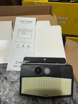 Solar Outdoor LED Motion Sensor Wall Light