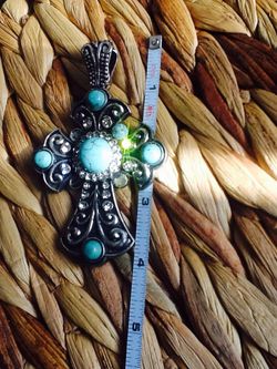 Big Chunky Cross Pendant...2"X 4" No Chain