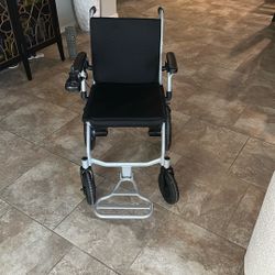 Electric Lightweight Foldable Wheelchair – Barely Used