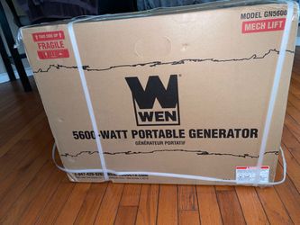 WEN 5600-Watt Portable Generator, 224cc, Transfer-Switch and RV-Ready (GN5600)