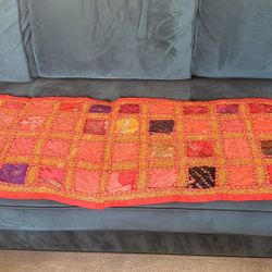 Indian Table Runner Wall Hanging Tapestry 