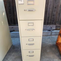 4 Drawer Tall Metal File Cabinet For Sale In Manteca  $40