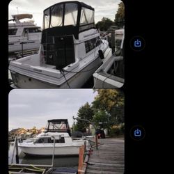 1987 Carver 28 Mariner House Boat 