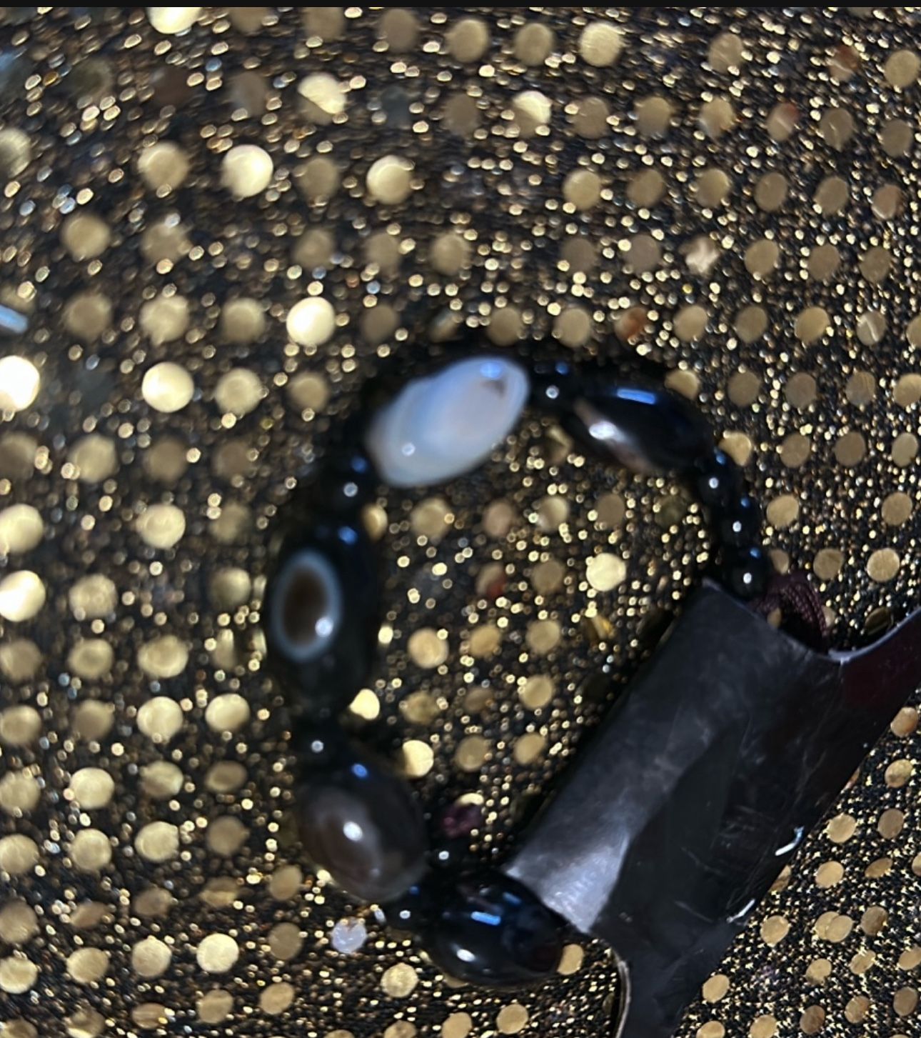 Beaded stretch bracelet