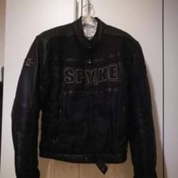 Leather motorcycle jacket (Spike)