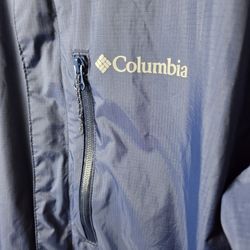Columbia Men's Waterproof Hooded Jacket - Blue 