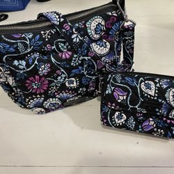 Vera Bradley Purse and Wallet Set