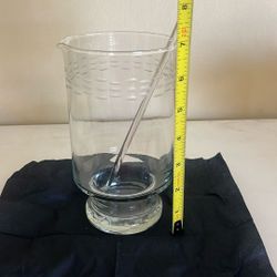 Princes House Martini Cup come With Mixer Spoon//flowers vase Come in Box/ BothNo Chips No Broken $15.00each One