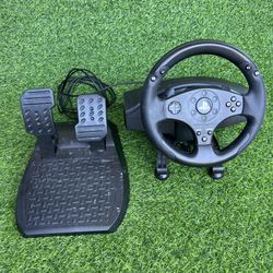 Thrustmaster T80 Racing Steering Wheel & Pedals for Playstation | PS3 - PS4