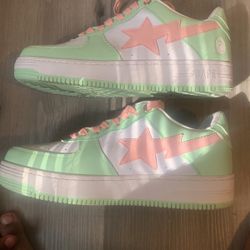 Green Pastel Bapesta