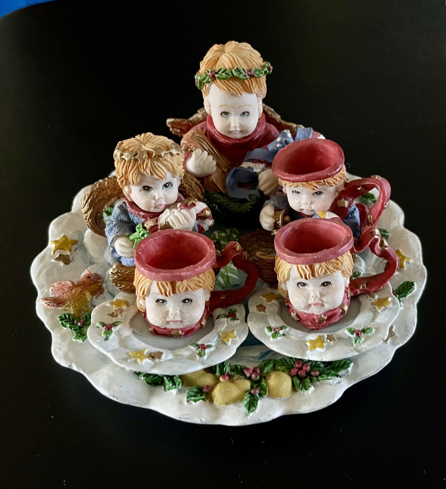 Miniature Cherub Tea Set