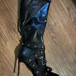Steve Madden Black Boots
