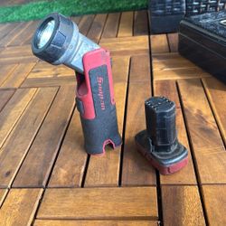Snap On Flashlight With Battery No Charger