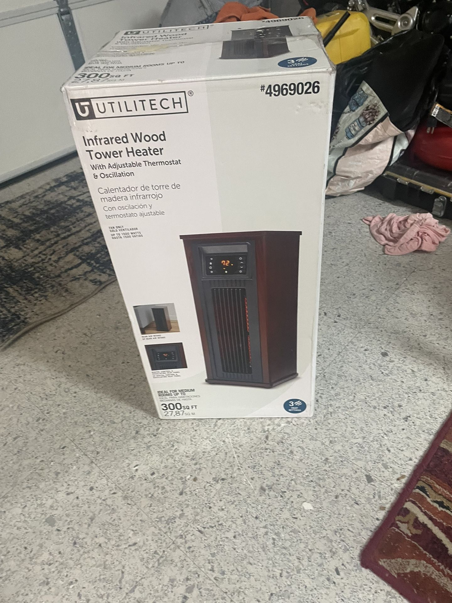 Wood Tower Heater for Sale in Camden, NJ - OfferUp