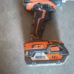 Rigid Impact Tools Drill 4 Hours Battery 