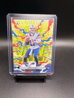 Topps NFL resurgence Josh Allen #10/15