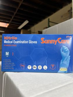 Nitrile Blue Gloves 100 Pieces 