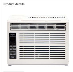 Whirlpool-250 Sq. Ft. 6,000 BTU Window Air Conditioner (Brand New, Never Used, and In Box)