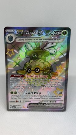 Forretress ex Pokemon card Near Mint
