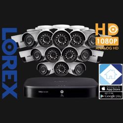 LOREX 1080p HD 16-Channel 2TB DVR  & 16  Cameras