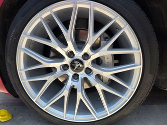 20"new Staggerd Wheels & New Tires For TESLA MODEL 3