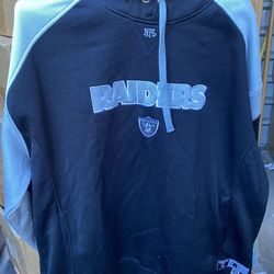 Men’s Raiders Hoodie Jacket XL