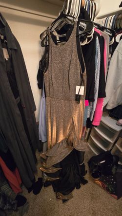 Copper Irradecent dress