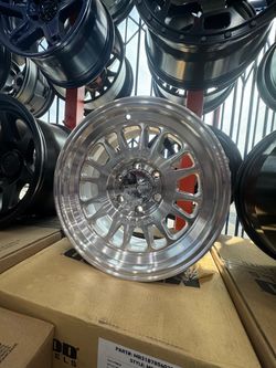 17” Method 318 machine clear coat 6x139