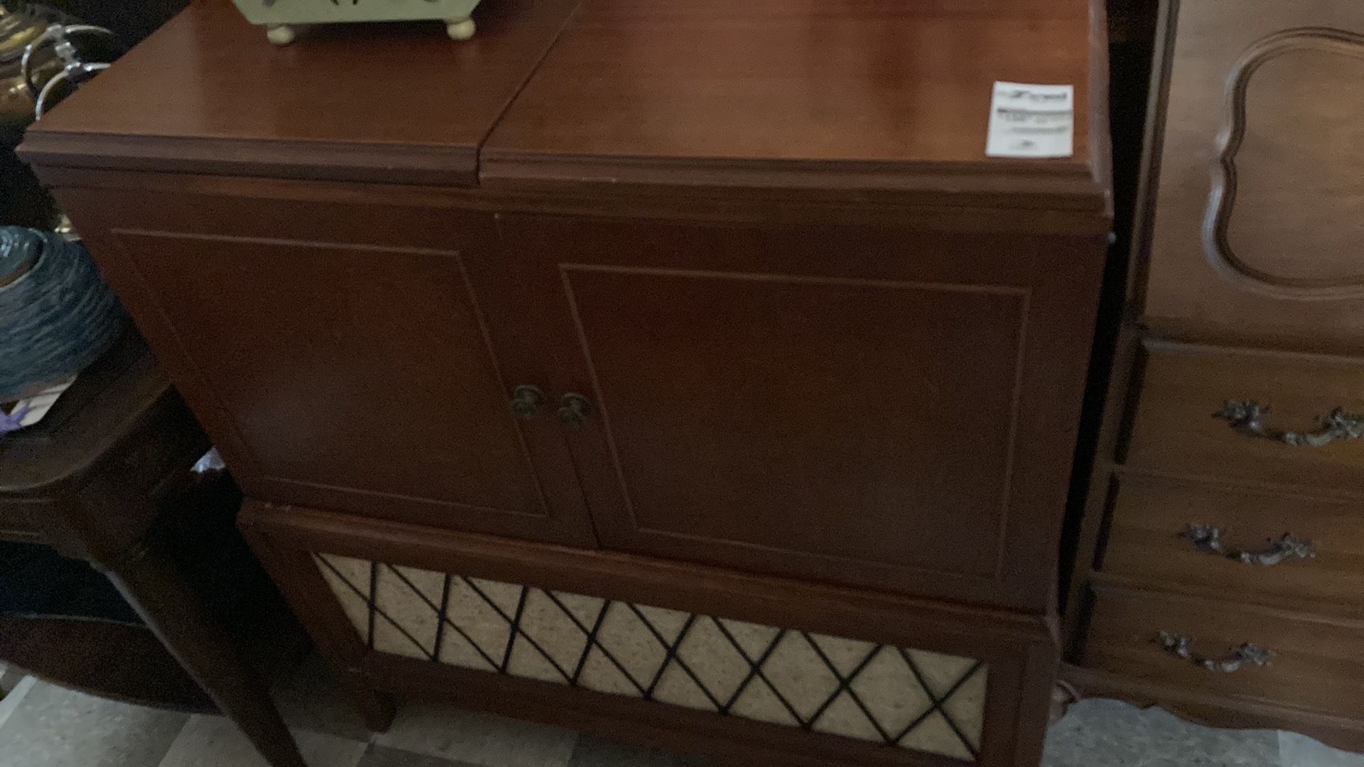 Antique Record Player Cabinet