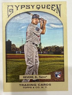Topps Gypsy Queen Ben Revere Twins RC Baseball Card