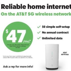 Home Internet For Only $47 💚