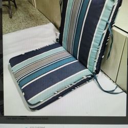 ALLEN + ROTH - HIGH BACK CHAIR CUSHION. Size: 44 x 20 x 3.5in.