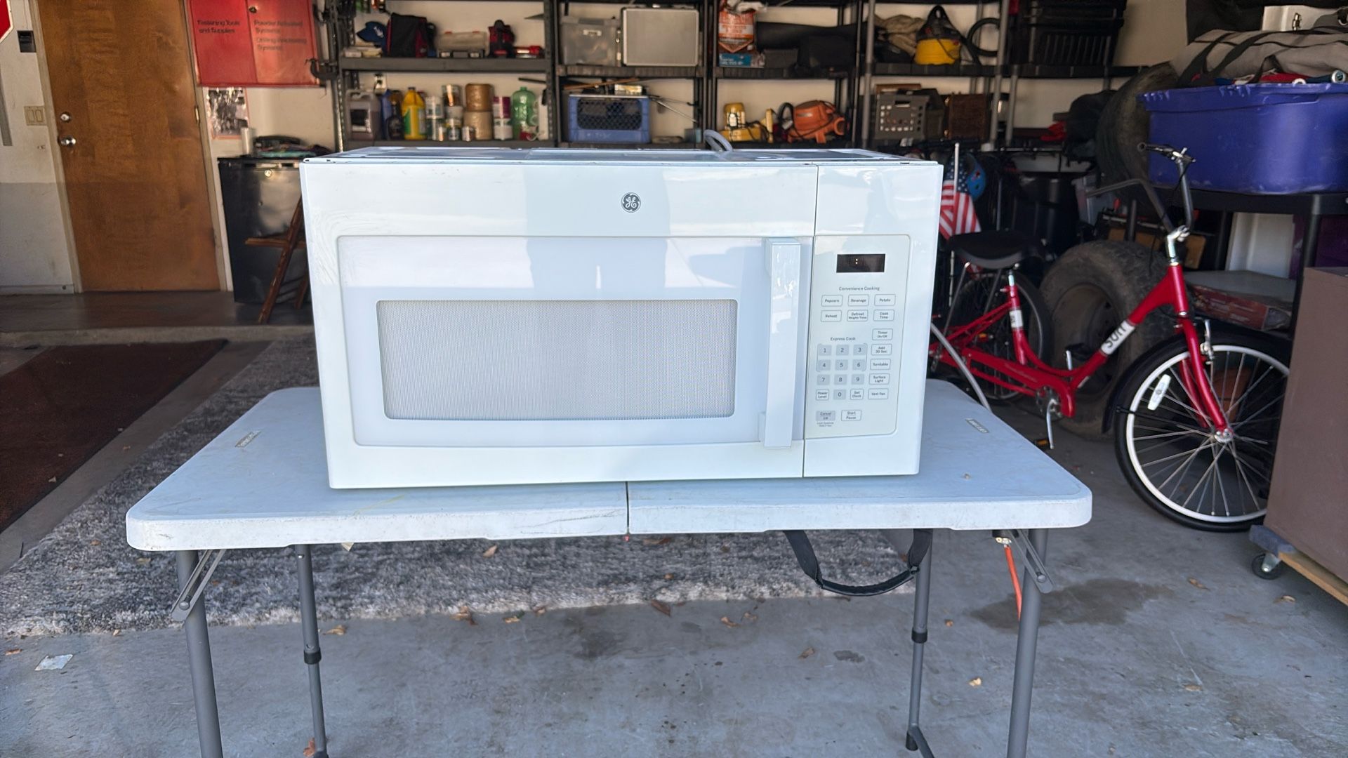 GE Over the Range Microwave Oven